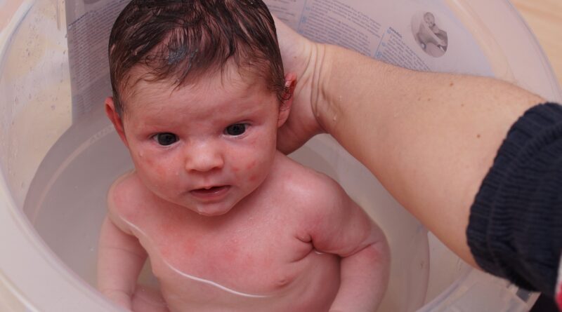 Bain et nouveau né 2